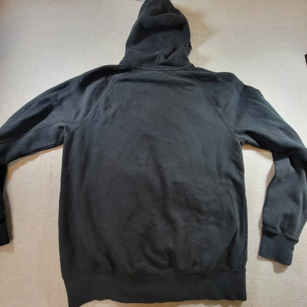 Jordan Flight Zip Hoodie Mens Large Black Excellent Fleece Jumpman Logo